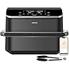 COSORI Air Fryer 10L Twinfry, Dual Zone Avec Séparateur Amovible, Capacité Flexible de 10L, Friteuse sans Huile 6-en-1,35℃-240℃, 45% d'Énergie en Moins, Livre de Recettes et Application