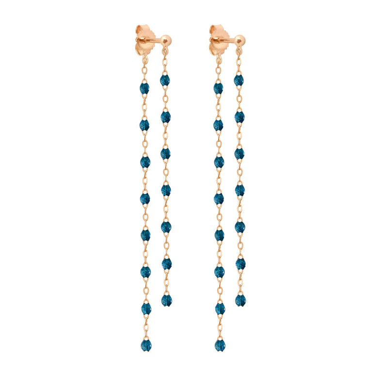 Boucles d'oreilles Gigi Clozeau Dansantes Classique Gigi jungle Or Rose - VERHOEVEN JOAILLIER