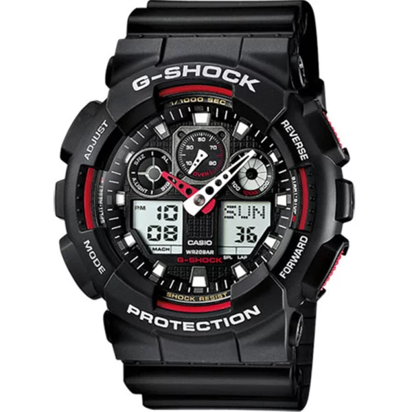 Montre Casio G-Shock en Résine Noir