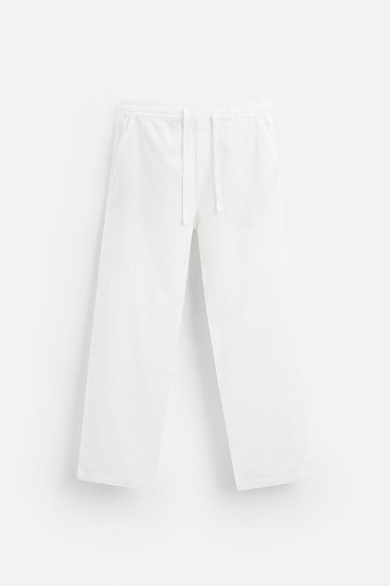 PANTALON RELAXED FIT COTON - LIN