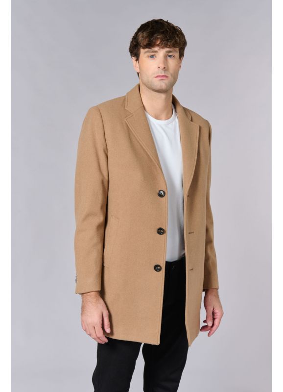 Manteau col tailleur
