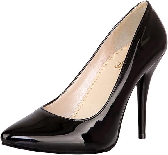 MJIASIAWA Aiguille Femmes Pointu Robe A Enfiler Escarpins