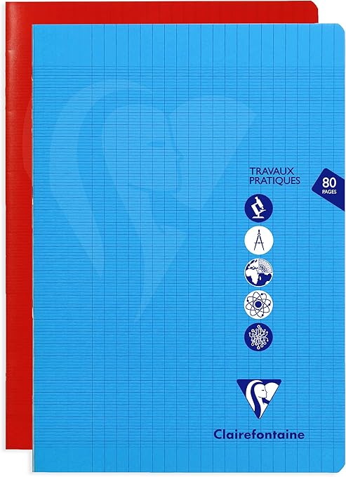 Clairefontaine 303167C Un Cahier Agrafé de Travaux Pratiques Mimesys 