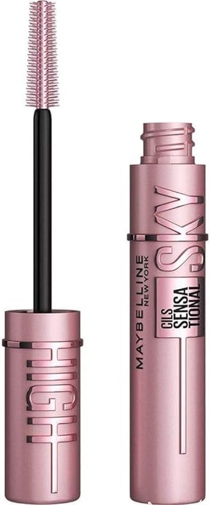 Maybelline New-York - Mascara volume et longueur - Sky High – Teinte : Very Black, 7,2 ml 