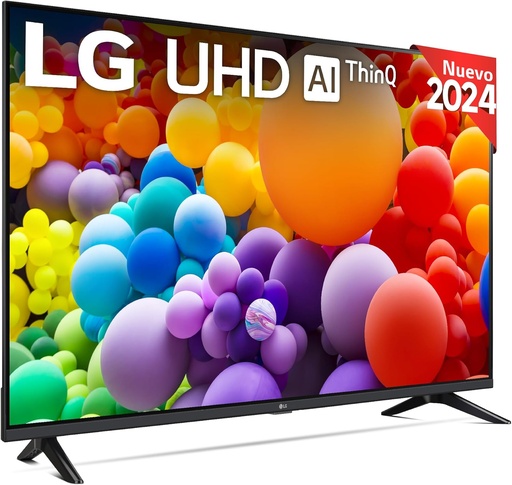  SAMSUNG A TV LED 2024 | 50UT73 | 50 Pouces | UHD | Processeur α5 gen 7 AI 4K, Noir [Classe énergétique G] 