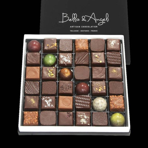 [CHOCOF] COFFRET SIGNATURE 36 CHOCOLATS ARTISANAUX