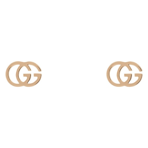 [VERBOU] Boucles d'oreilles Gucci GG Running Or Rose - VERHOEVEN JOAILLIER