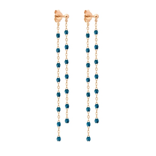 [VERBOU] Boucles d'oreilles Gigi Clozeau Dansantes Classique Gigi jungle Or Rose - VERHOEVEN JOAILLIER