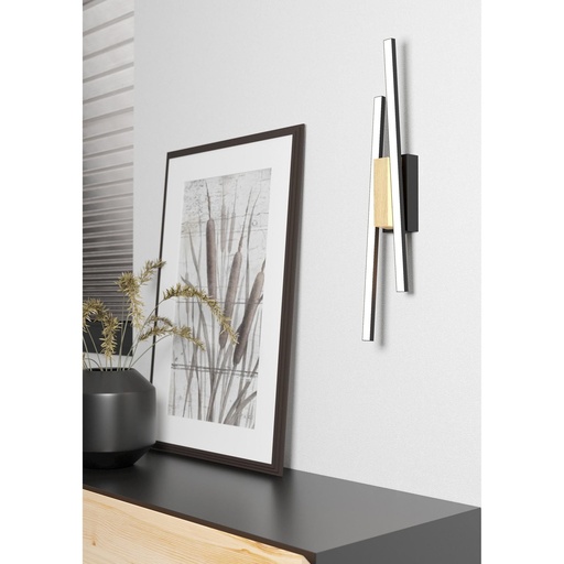 [LAMAPP] Applique LED PANAGRIA noir H54cm