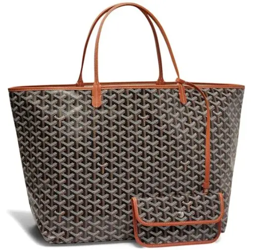 [GOYSAC] Goyard Saint Louis Fourre-tout GM Noir/Nature