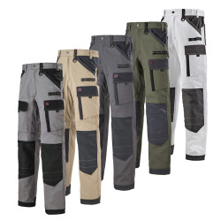 [VETPAN] Pantalon BTP OUTSUM renforcé avec poches genoux Molinel