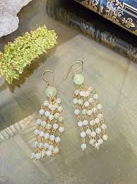[BIJBOU] Boucle d'oreille en Jade