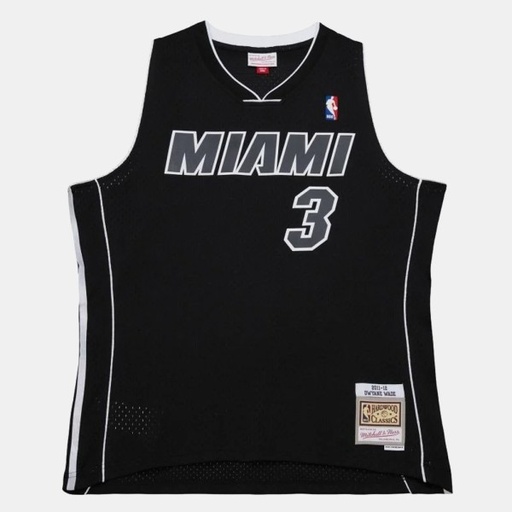 [ALLMAI] Maillot NBA Dwyane Wade Miami Heat 2011 2012 Mitchell and Ness 