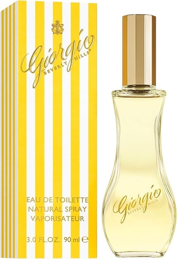 [PARGIO] Giorgio Beverly Hills - Eau de toilette pour Femme Senteur Florale - Spray vaporisateur - Parfum Vanille, Jasmin et Bergamote - Ingrédients Naturels - Eau de toilette de luxe