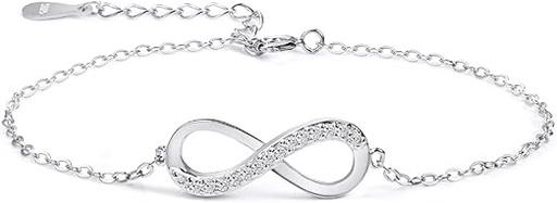 [BRAZOO] Bracelet Bijoux en Argent Sterling zircone cubique 925 pour Femmes