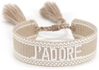 [BIJBRA] Bracelet tissé, bracelet d'amitié, bracelet brodé