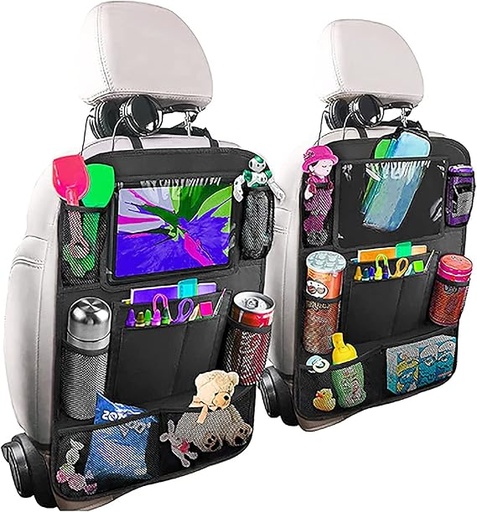 [VOIBIL] BillyBath Organisateur Voiture Enfant, 2PCS Rangement Voiture Auto Accessoire