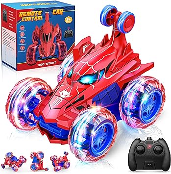 [JOUDRE] Dreamlandia Voiture Télécommandée Enfant, Jouet Enfant 3 4 5 6 7 8 9 Ans Garçon Jouet Garcon 3-9 Ans Cadeau Garcon Fille 3-12 Ans Jeux Enfant 3-10 Ans Voiture Enfant RC Car Exterieur