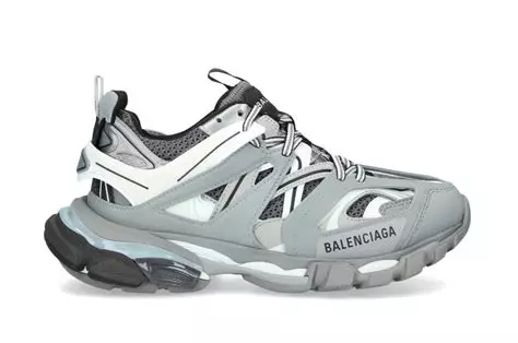 [HABBAL] Sneaker Track pour Homme en Gris/blanc 