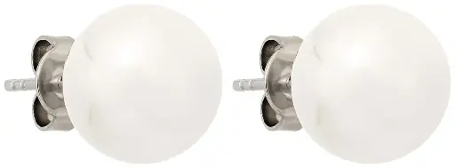 [BIJBOU] Boucles d'oreilles - White Nacre