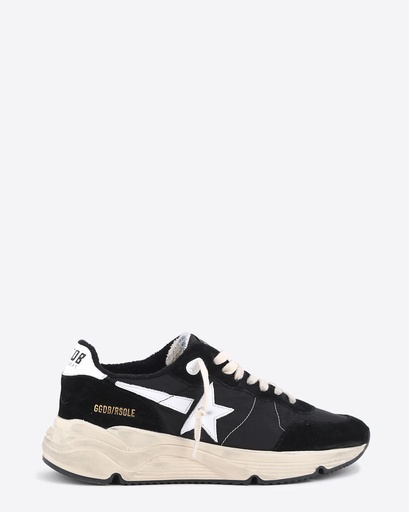 Golden Goose Homme Sneakers Running Sole – Noir Blanc 80203