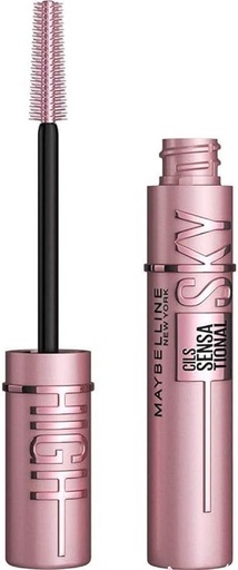 [MAYMAQ] Maybelline New-York - Mascara volume et longueur - Sky High – Teinte : Very Black, 7,2 ml 