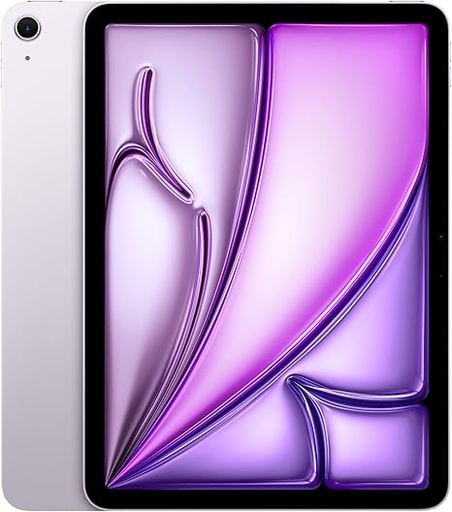 [ALLAPP] Apple iPad Air 11 (M2) : Écran Liquid Retina, 128 Go, Caméra Avant 12 Mpx Horizontale/Appareil Photo arrière 12 Mpx, Wi-FI 6E, Touch ID, Autonomie d’Une journée - Mauve